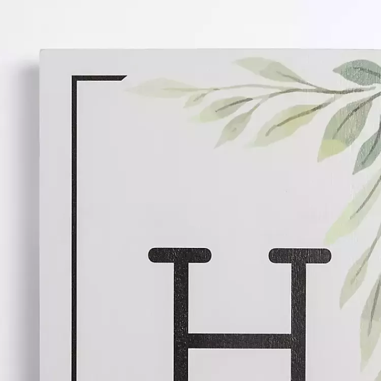 Home Sweet Home Greenery Porch Board>Kirklands Home Flash Sale