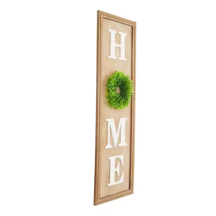 Home Wreath Wood Panel Wall Plaque>Kirklands Home Clearance