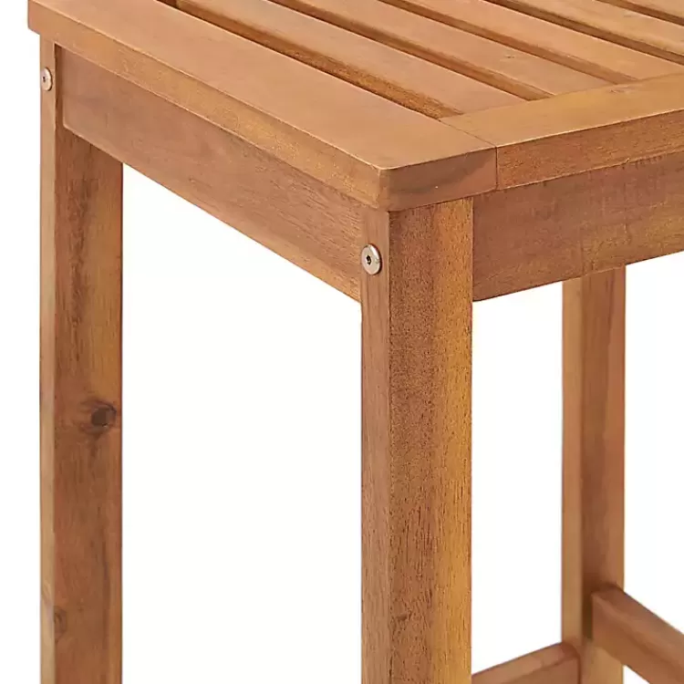 honey_acacia_wood_bar_height_pc_bistro_set_9.webp Honey Acacia Wood Bar Height 3-pc. Bistro Set>Kirklands Home Fashion