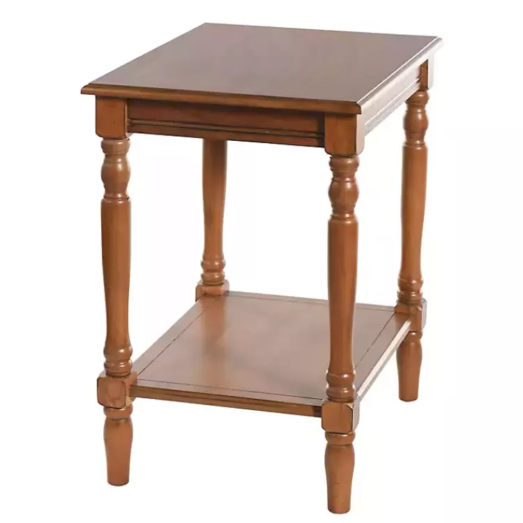 honey_brown_wood_sybil_accent_table_2.webp Honey Wood Sybil Accent Table>Kirklands Home Fashion