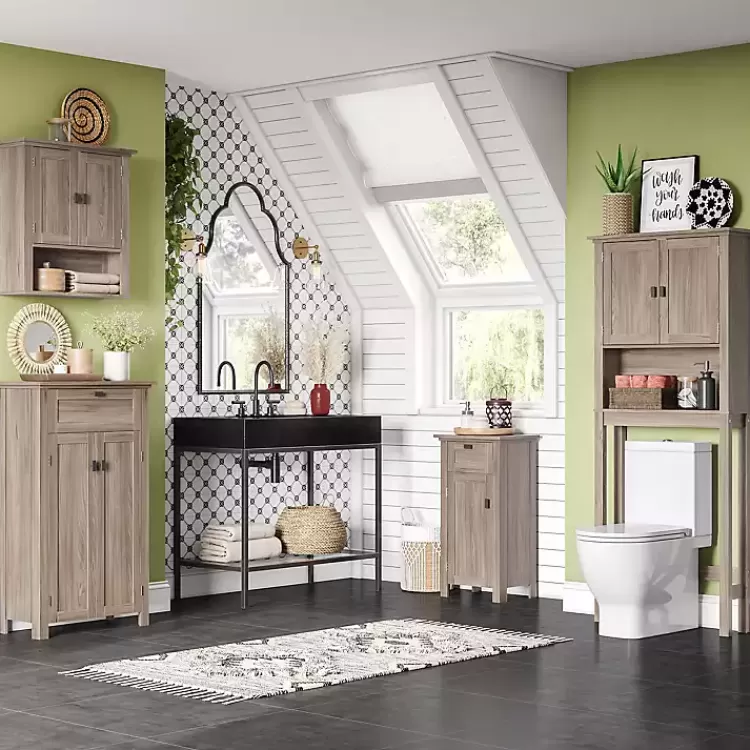 honey_woodgrain_wallmounted_cabinet_2.webp Honey Woodgrain Wall-Mounted Cabinet>Kirklands Home Outlet