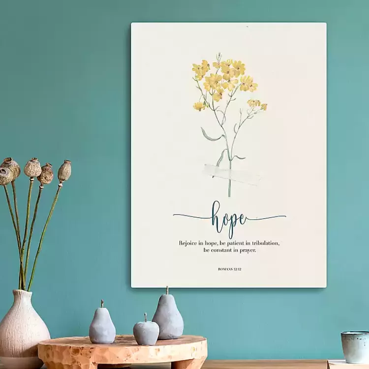 Hope Affirmations Canvas Art Print, 18x24 in.>Kirklands Home Best