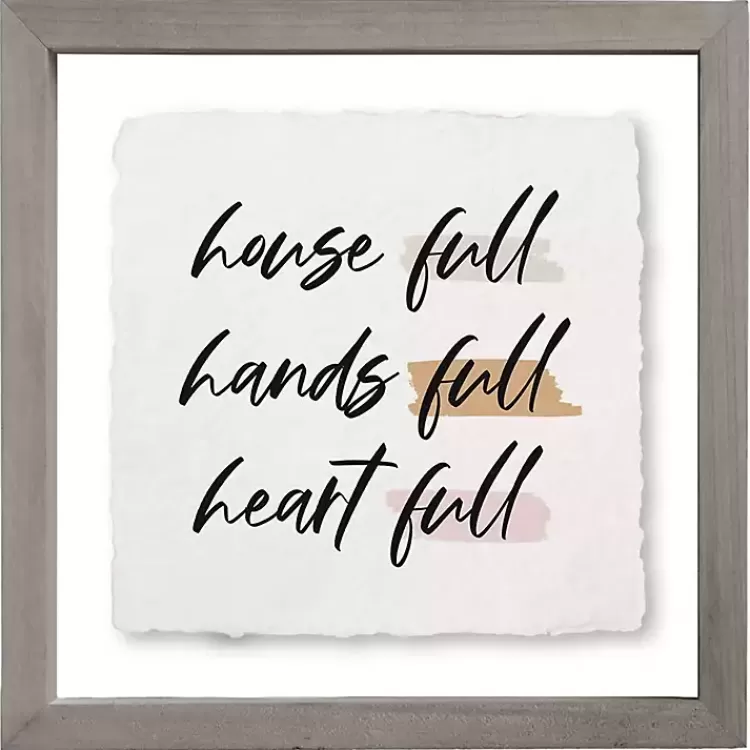 House Hands Heart Full Wall Plaque>Kirklands Home New
