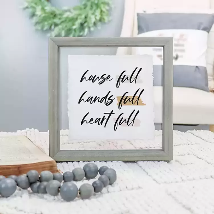 House Hands Heart Full Wall Plaque>Kirklands Home New