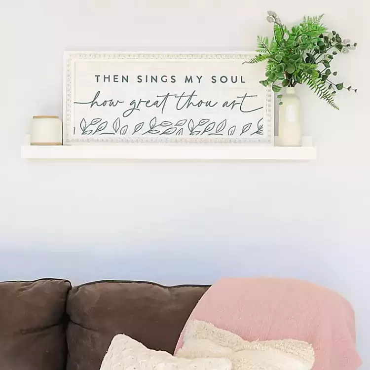 How Great Thou Art Wall Plaque>Kirklands Home Sale