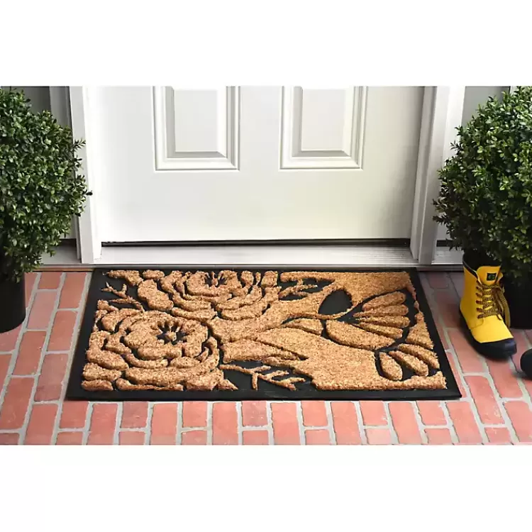 hummingbird_haven_doormat_2.webp Hummingbird Haven Doormat>Kirklands Home Outlet