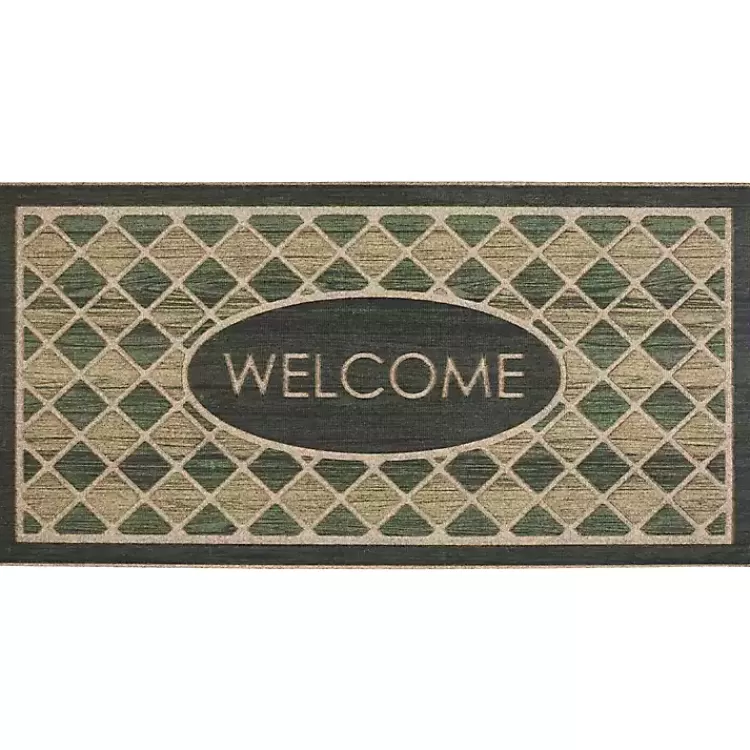 Hunter Woodgrain Ornamental Entry Doormat>Kirklands Home Cheap