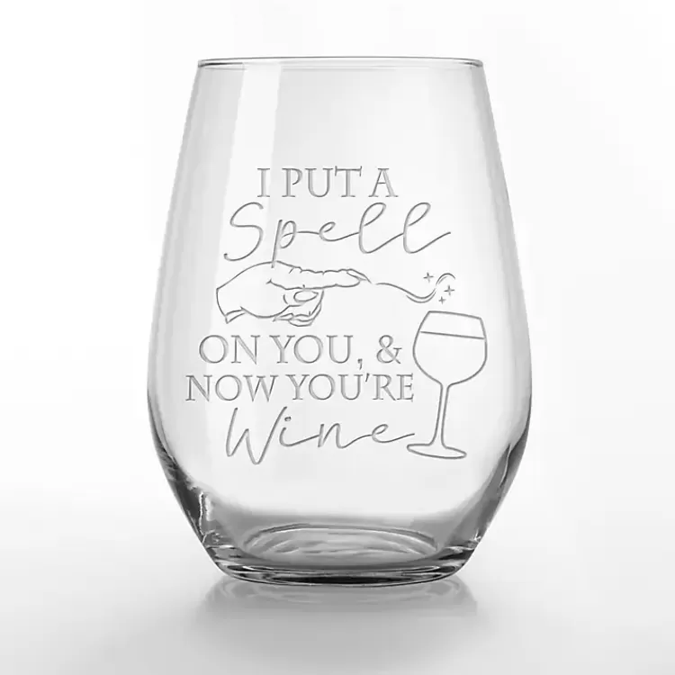 I Put a Spell On You Halloween Glasses, Set of 2>Kirklands Home Sale