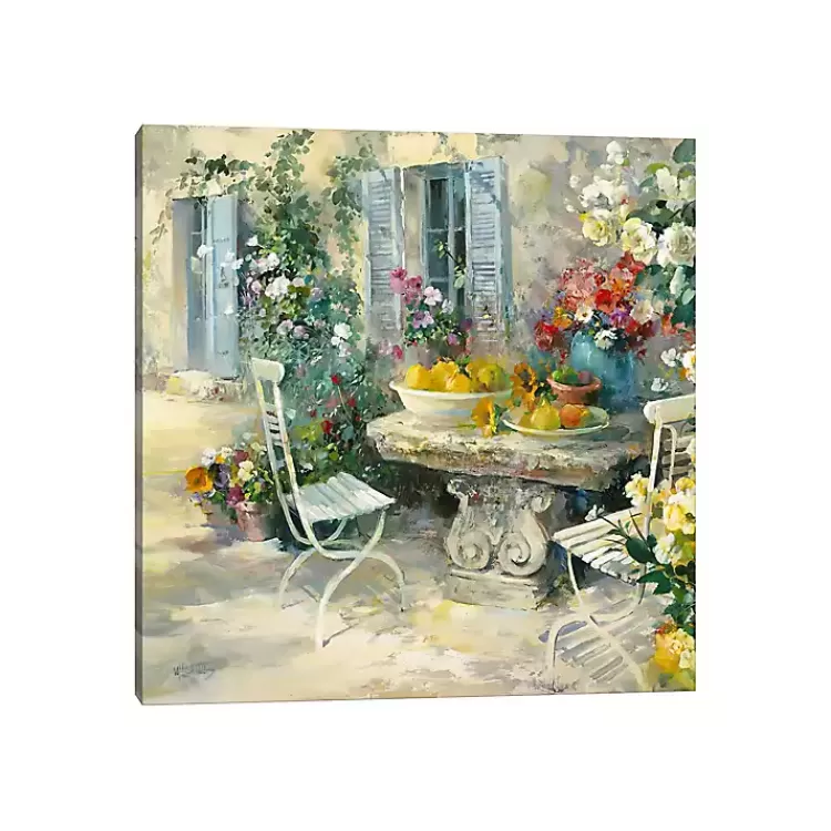 Idyllic Garden Canvas Art Print>Kirklands Home Flash Sale