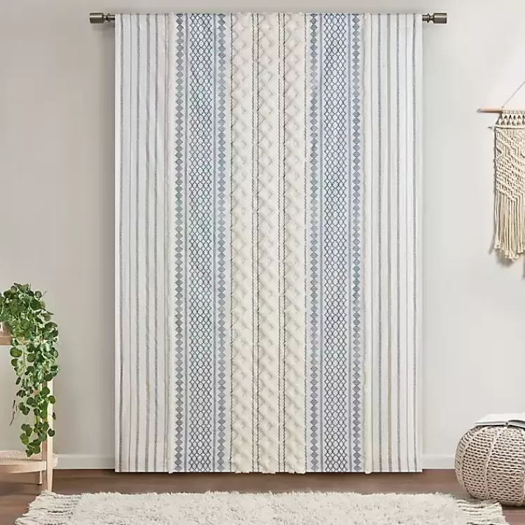 imani_blue_chenille_stripe_curtain_panel__in_7-1.webp Imani Chenille Stripe Curtain Panel, 84 in.>Kirklands Home Cheap