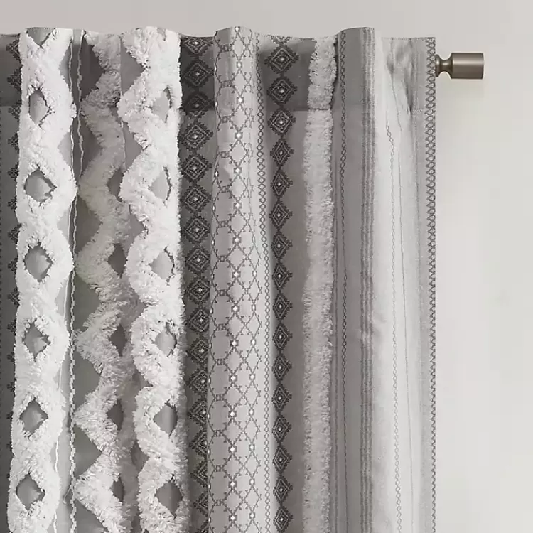 imani_gray_chenille_stripe_curtain_panel__in_3-1.webp Imani Chenille Stripe Curtain Panel, 95 in.>Kirklands Home Fashion