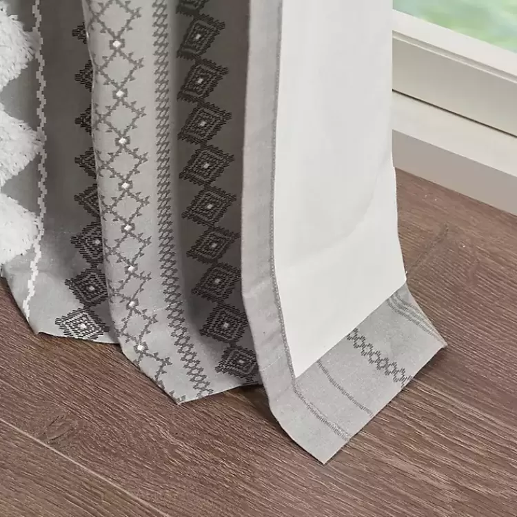 imani_gray_chenille_stripe_curtain_panel__in_5-1.webp Imani Chenille Stripe Curtain Panel, 95 in.>Kirklands Home Fashion