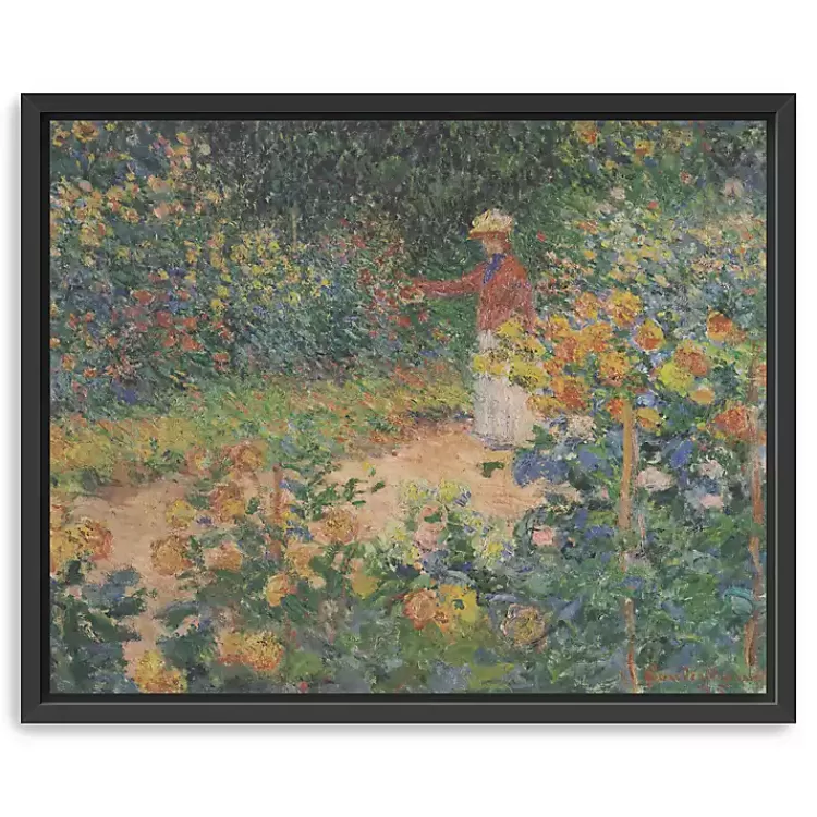 In the Garden Framed Canvas Art Print>Kirklands Home Fashion