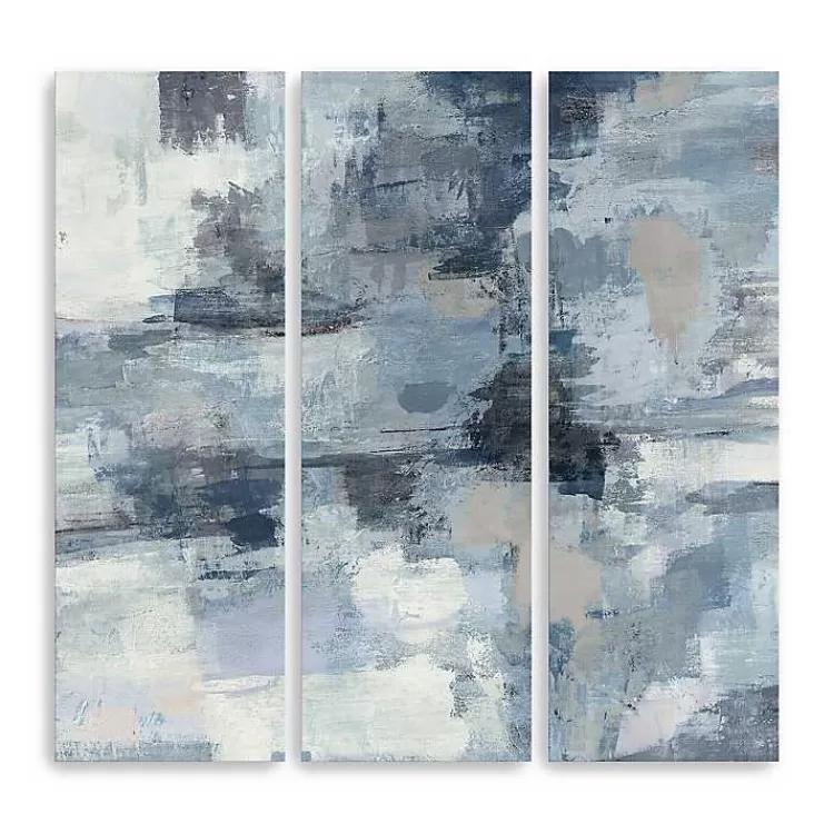 In The Indigo Clouds Canvas Art Prints, Set of 3>Kirklands Home Best