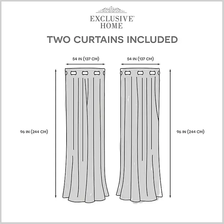 indigo_floral_pc_curtain_panel_set__in_5.webp Indigo Floral 2-pc. Curtain Panel Set, 96 in.>Kirklands Home Best Sale