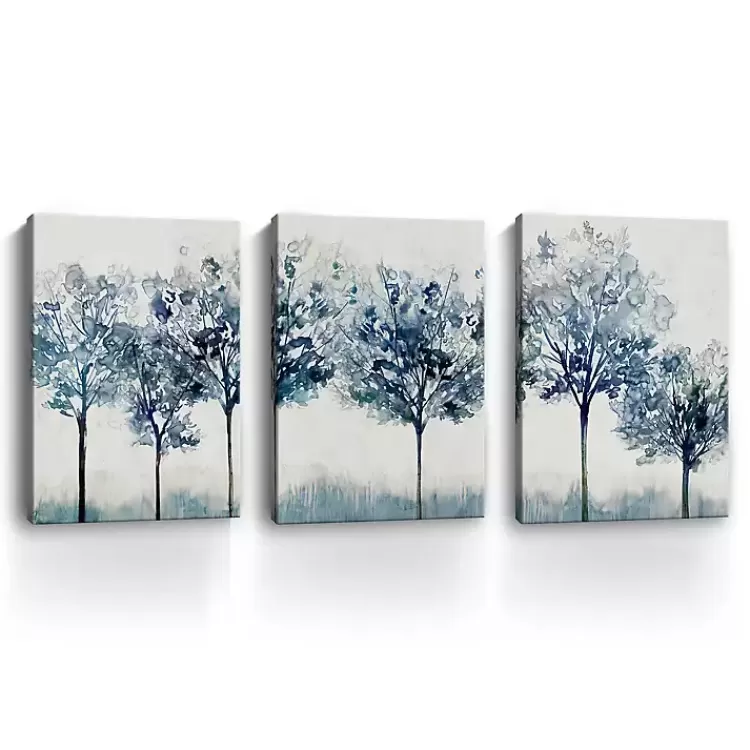 indigo_forest_light_canvas_art_prints_x_2.webp Indigo Forest Light Canvas Art Prints, 32x48>Kirklands Home Discount