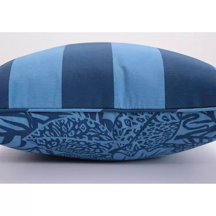 indigo_island_reversible_outdoor_lumbar_pillow_2.webp Indigo Island Reversible Outdoor Lumbar Pillow>Kirklands Home Outlet