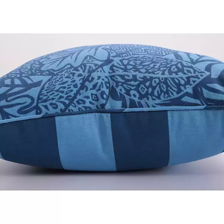 indigo_island_reversible_outdoor_lumbar_pillow_3.webp Indigo Island Reversible Outdoor Lumbar Pillow>Kirklands Home Outlet