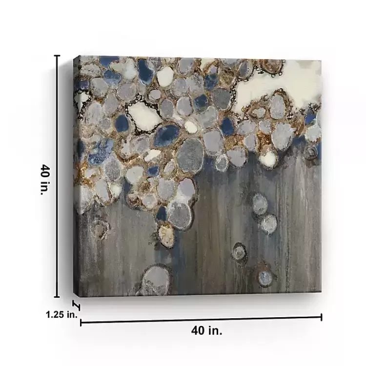 indigo_oyster_shells_abstract_canvas_art_print_3.webp Indigo Oyster Shells Abstract Canvas Art Print>Kirklands Home New
