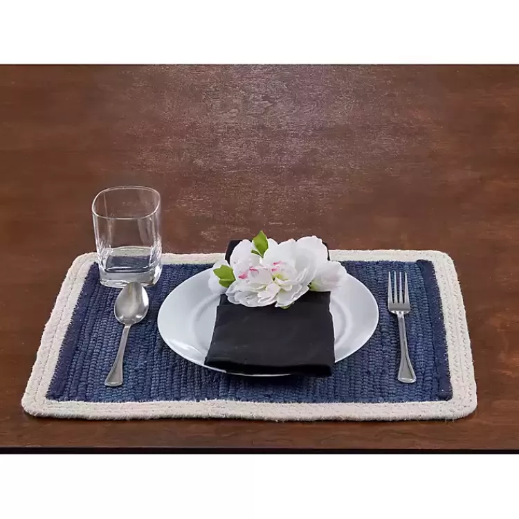 Indigo Solid Placemats, Set of 4>Kirklands Home Outlet