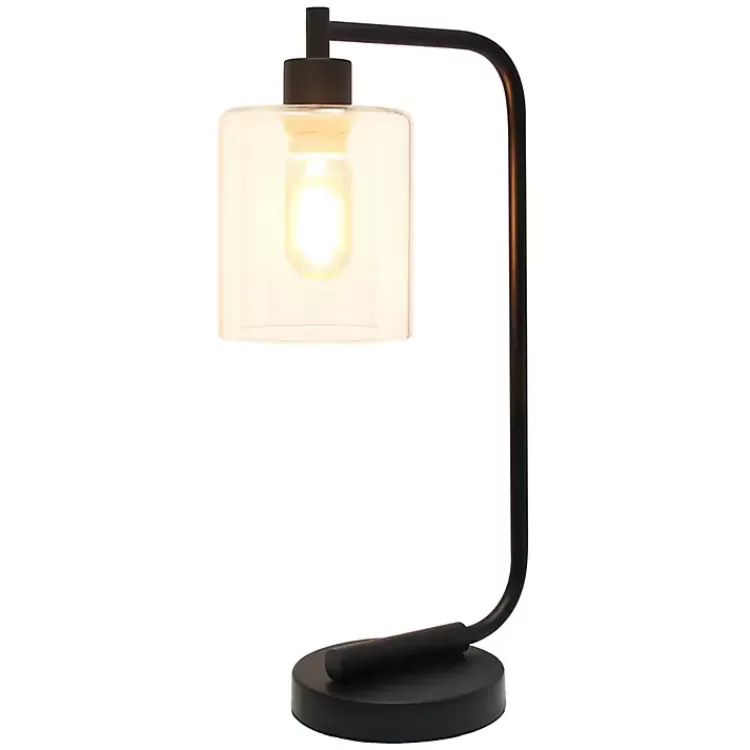 Industrial Black Iron Desk Lamp>Kirklands Home Clearance