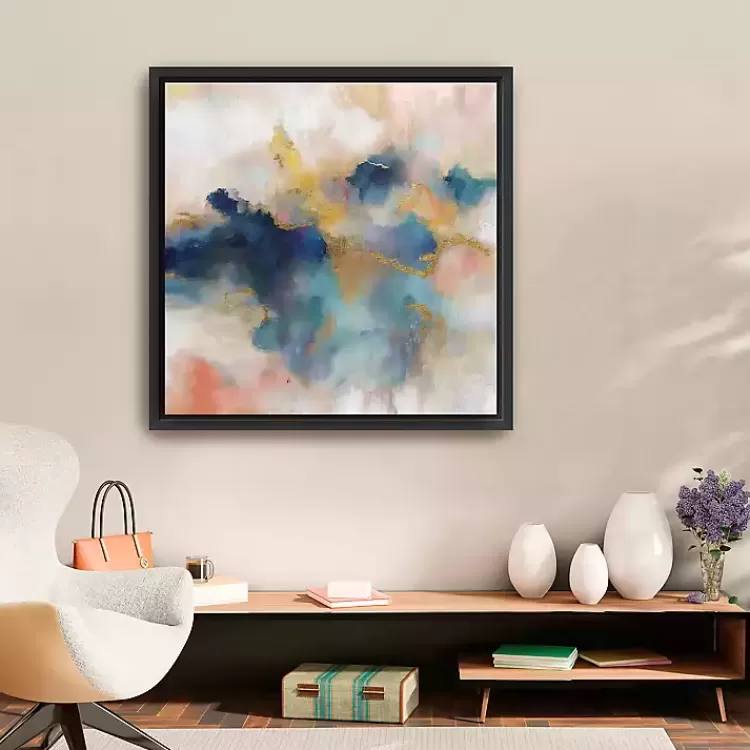 Infinite Echos Framed Canvas Art Print, 30x30 in.>Kirklands Home Store
