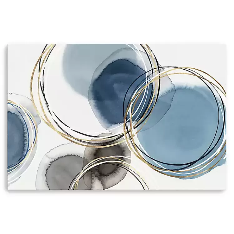 Infinity Indigo II Abstract Canvas Art Print>Kirklands Home Flash Sale