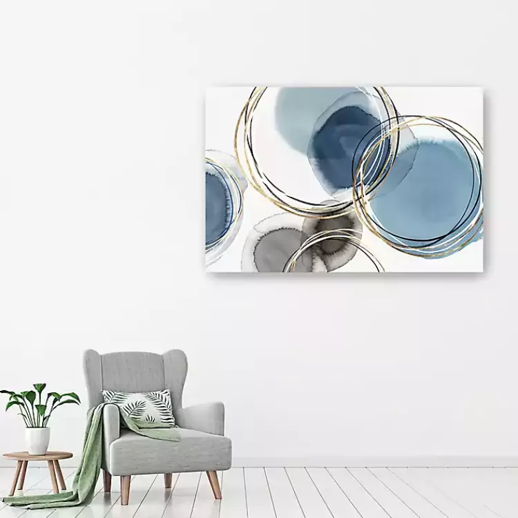 Infinity Indigo II Abstract Canvas Art Print>Kirklands Home Flash Sale