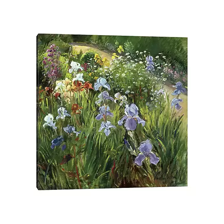 Irises and Oxeye Daisies Canvas Art Print>Kirklands Home Shop