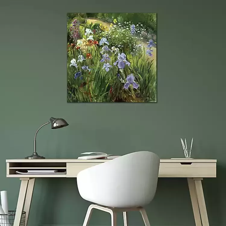Irises and Oxeye Daisies Canvas Art Print>Kirklands Home Shop