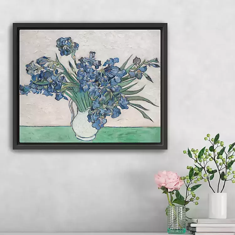 Irises II Framed Canvas Art Print, 22x18 in.>Kirklands Home New