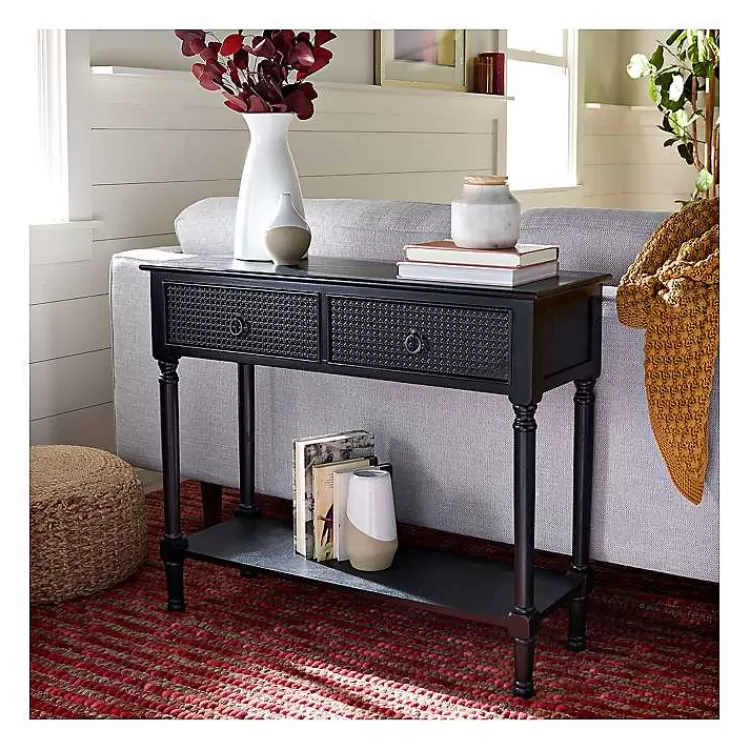 Irma Textured Drawers Console Table>Kirklands Home New