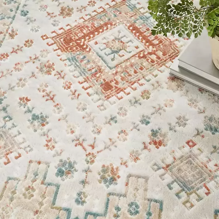 irsia_white_traditional_area_rug_x_6.webp Irsia White Traditional Area Rug, 5x7>Kirklands Home Hot
