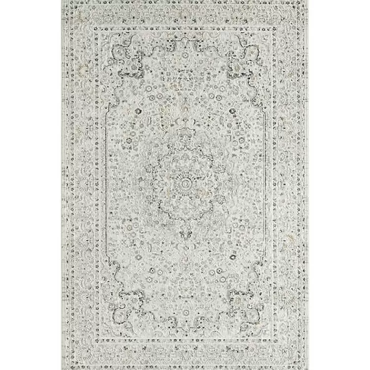 Isabella Gray and Ivory Area Rug, 5x7>Kirklands Home Cheap