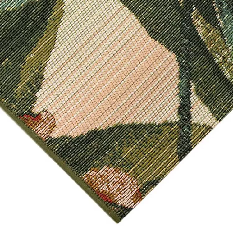 island_leaf_outdoor_rug_x_2.webp Island Leaf Outdoor Rug, 4x7>Kirklands Home Best