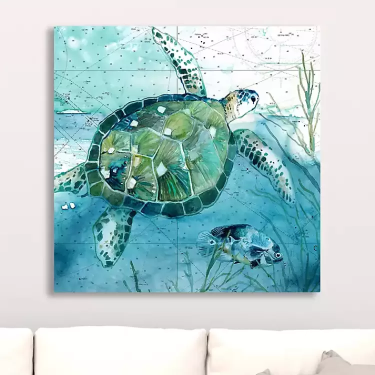 Island Swim I Giclee Canvas Art Print>Kirklands Home Fashion