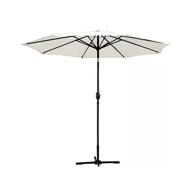 9 ft. Hand Crank Tilt Umbrella>Kirklands Home Online