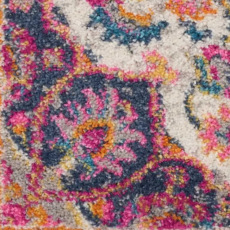 ivory__multi_floral_medallion_runner_x_4.webp Ivory & Multi Floral Medallion Runner, 2x10>Kirklands Home Flash Sale