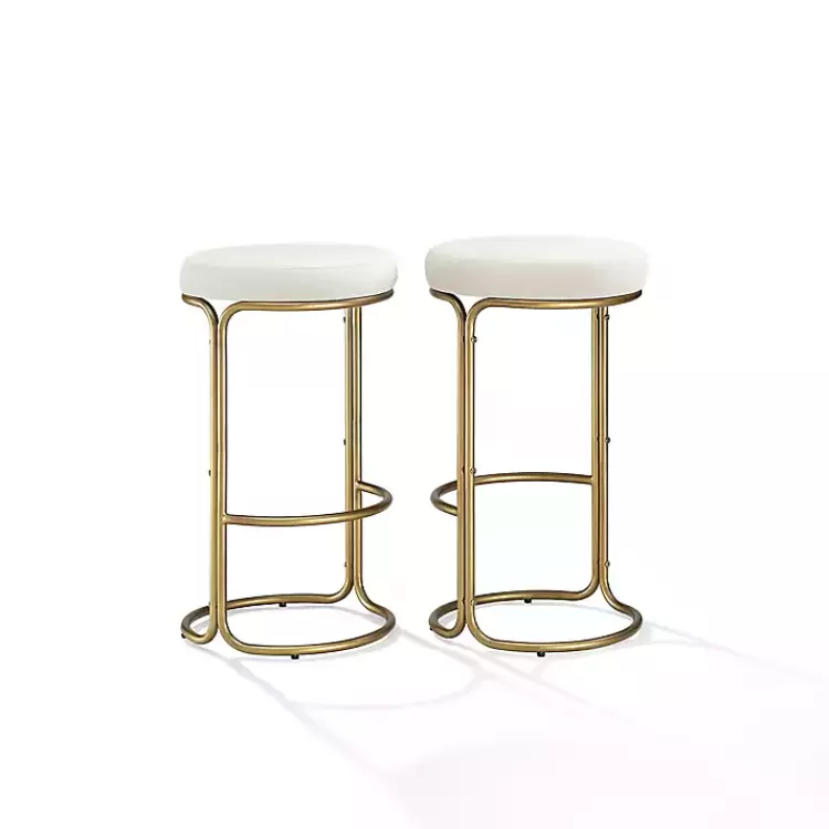and Gold Carson Counter Stools, Set of 2>Kirklands Home Flash Sale