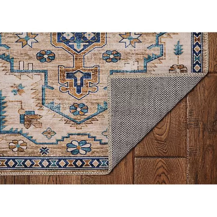 ivory_and_gold_julian_washable_area_rug_x_4.webp Ivory and Gold Julian Washable Area Rug, 5x7>Kirklands Home Cheap