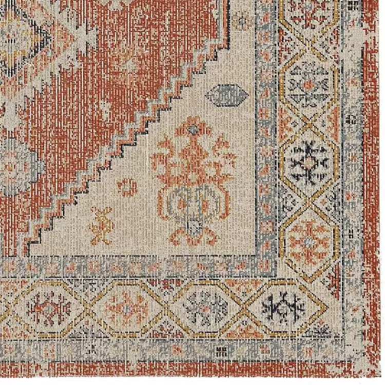 ivory_and_rust_traditional_motif_area_rug_x_2.webp Ivory and Rust Traditional Motif Area Rug, 5x7>Kirklands Home Shop