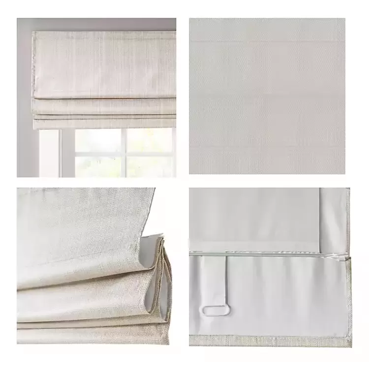 ivory_basketweave_cordless_roman_shade__in_8.webp Basketweave Cordless Roman Shade, 27 in.>Kirklands Home Sale