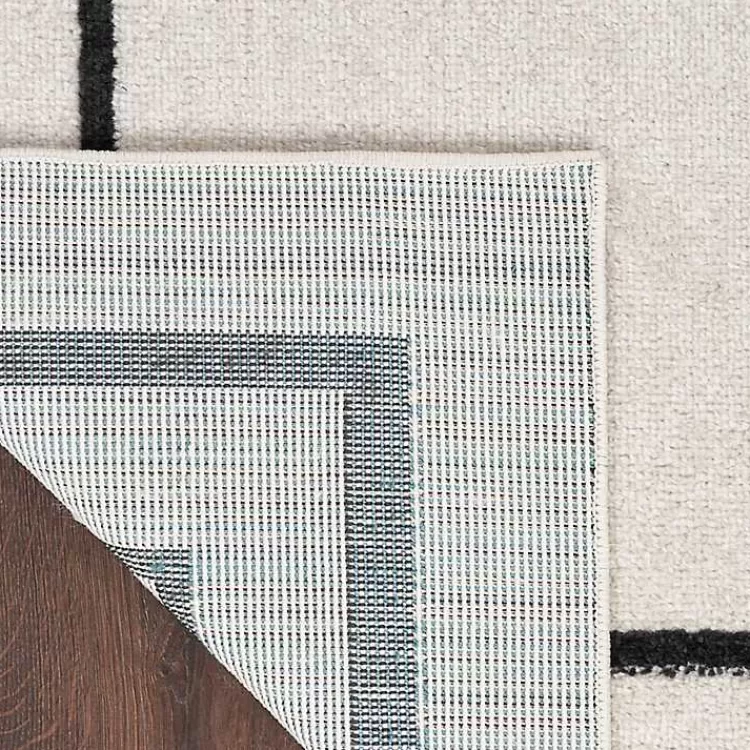 ivory_bordered_indooroutdoor_area_rug_x_2-1.webp Bordered Indoor/Outdoor Area Rug, 8x10>Kirklands Home Best Sale