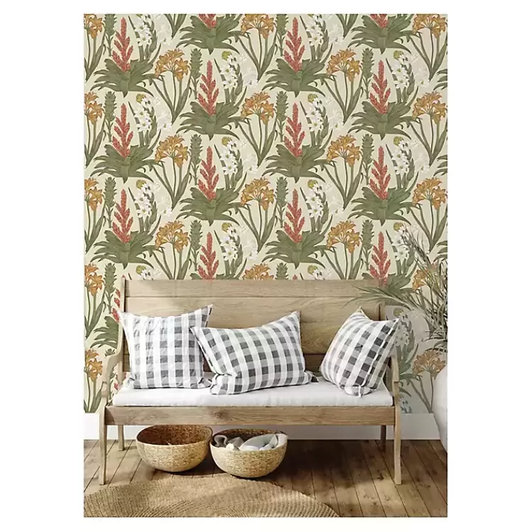 Botanical Villa Peel & Stick Wallpaper>Kirklands Home Outlet