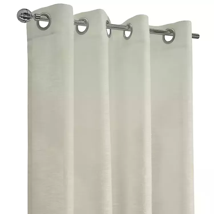 ivory_boucle_sheer_single_curtain_panel__in_3.webp Boucle Sheer Single Curtain Panel, 84 in.>Kirklands Home Hot