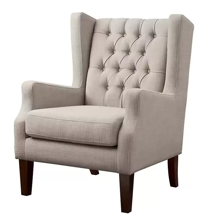 Button Tufted Accent Chair>Kirklands Home Fashion