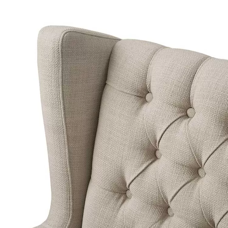 ivory_button_tufted_accent_chair_3.webp Button Tufted Accent Chair>Kirklands Home Fashion