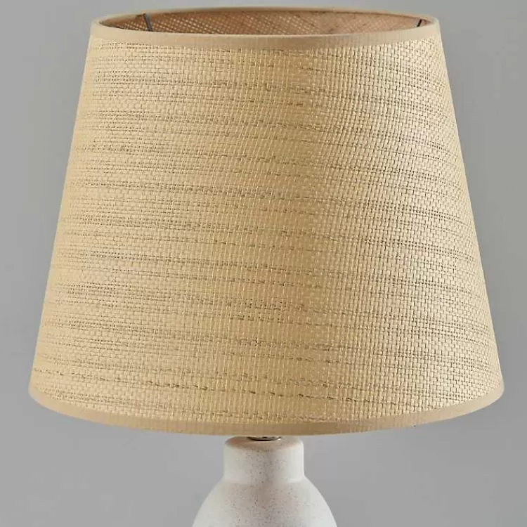 ivory_ceramic_woven_rattan_shade_table_lamp_3.webp Ivory Ceramic Woven Rat Shade Table Lamp>Kirklands Home Cheap