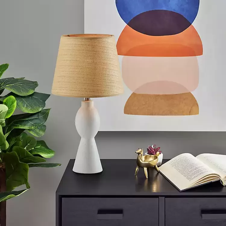 ivory_ceramic_woven_rattan_shade_table_lamp_4.webp Ivory Ceramic Woven Rat Shade Table Lamp>Kirklands Home Cheap