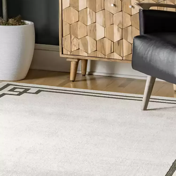ivory_classic_border_area_rug_x_2.webp Ivory Classic Border Area Rug, 5x7>Kirklands Home Best